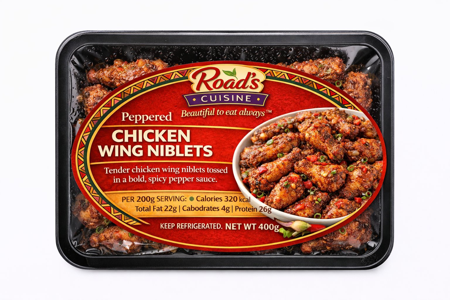 Peppered Chicken Wings